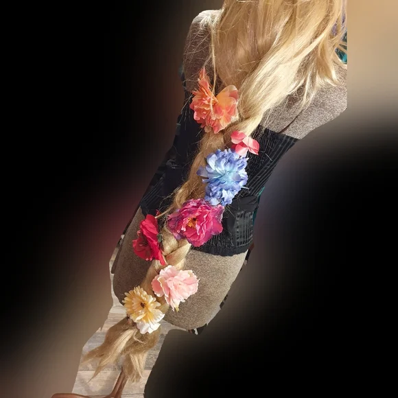 COPY - Rapunzel Tangled Disney wig cosplay Halloween costume accessory